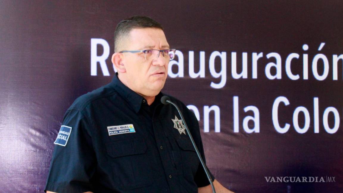 Policía de Torreón rehabilita caseta de vigilancia en la colonia Fuentes del Sur
