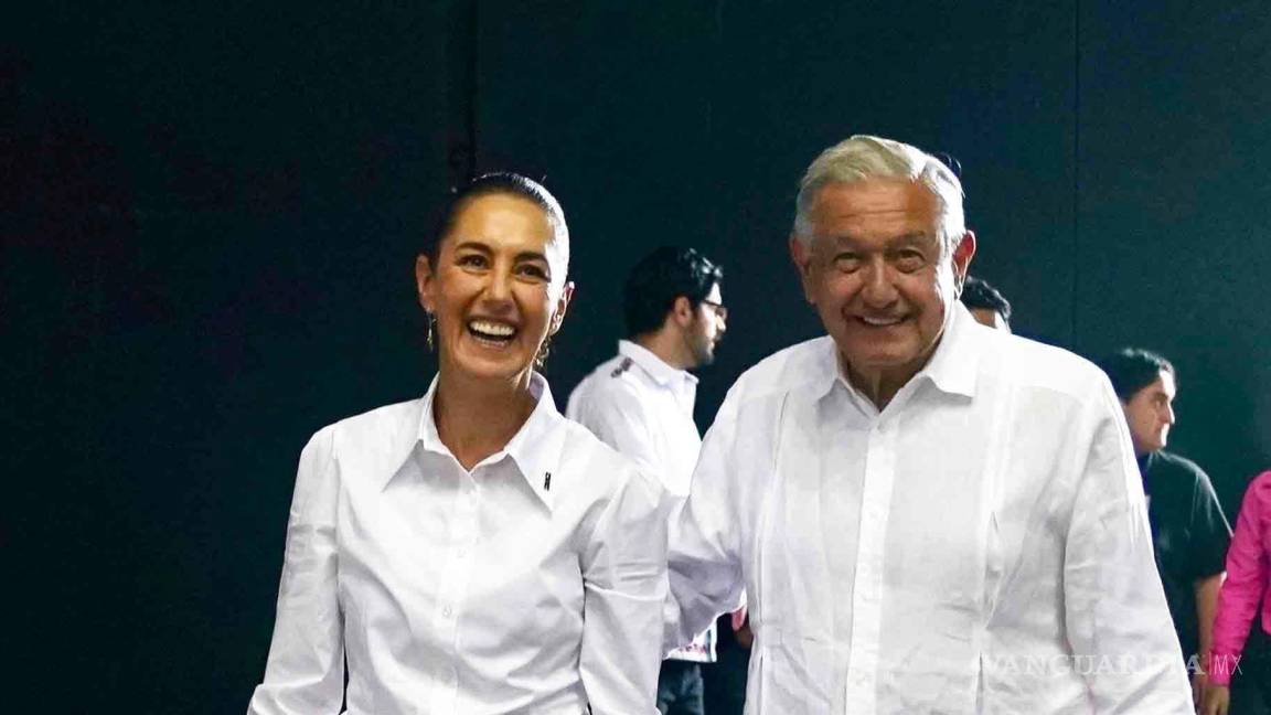 Compromisos idealistas: La 4T, un castillo de naipes que construyen Claudia y AMLO