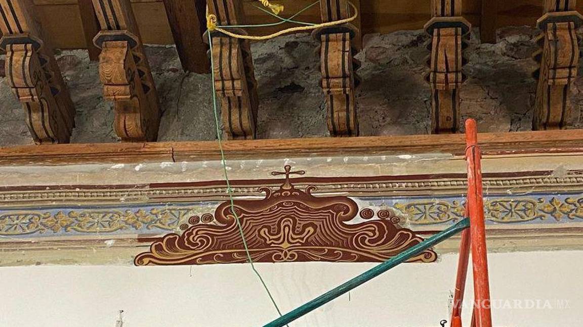 $!¿Y el INAH? Artista visual y tatuadora hace un ‘Ecce Homo’ y arruina histórica Capilla del Estado de México