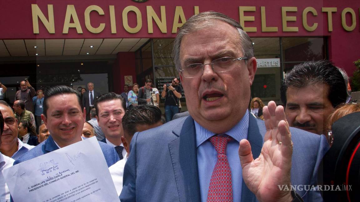 Marcelo Ebrard impugna proceso interno de Morena; expone cinco puntos que favorecieron a Sheinbaum