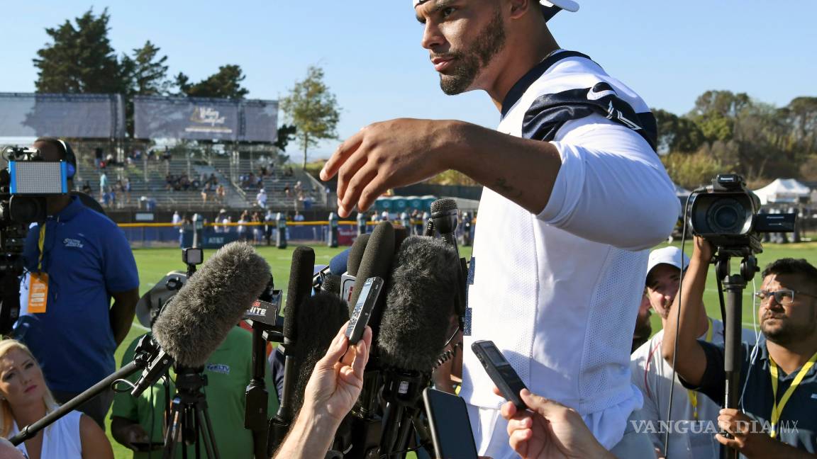 $!Prescott y Cooper evaden hablar de negociaciones con Cowboys