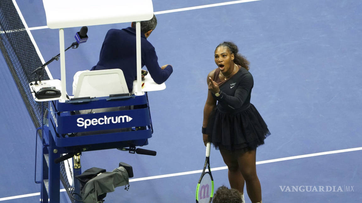 Serena Williams sancionada con multa de 17 mil dólares