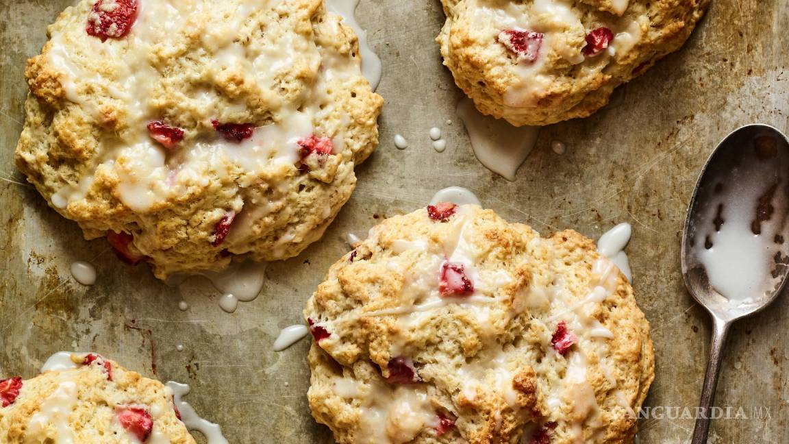$!Receta de galletas de fresa.