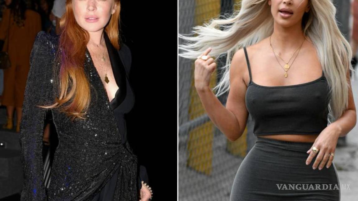 Kim Kardashian y Lindsay Lohan se dan con todo