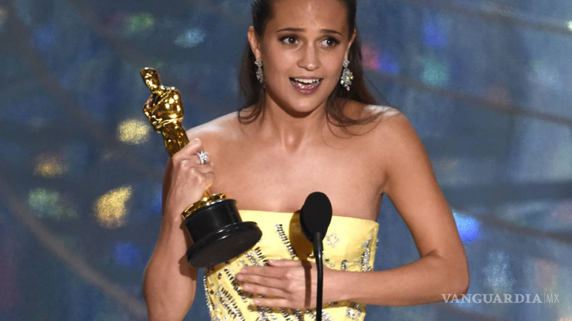 Alicia Vikander gana el Oscar a la mejor actriz de reparto