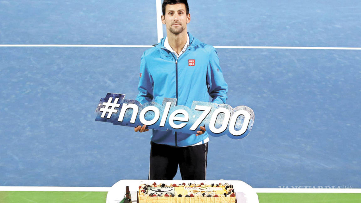 Djokovic llega a 700 victorias