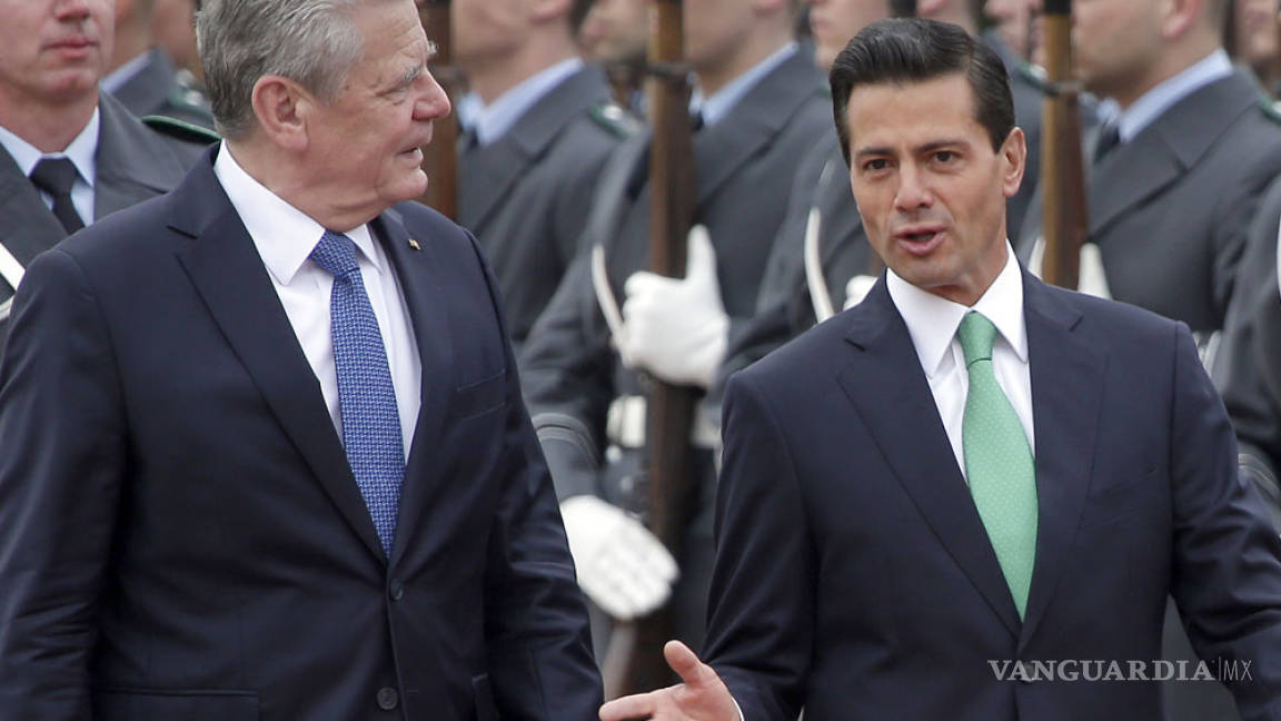 Alemania ofrece ayuda a México para combatir al narco