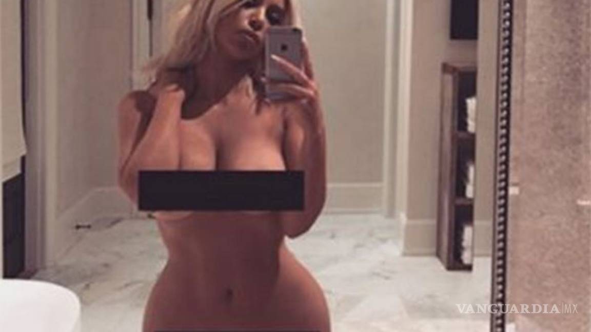 $!Kim Kardashian responde a críticas de su desnudo en Instagram, incluso a Chloe Moretz
