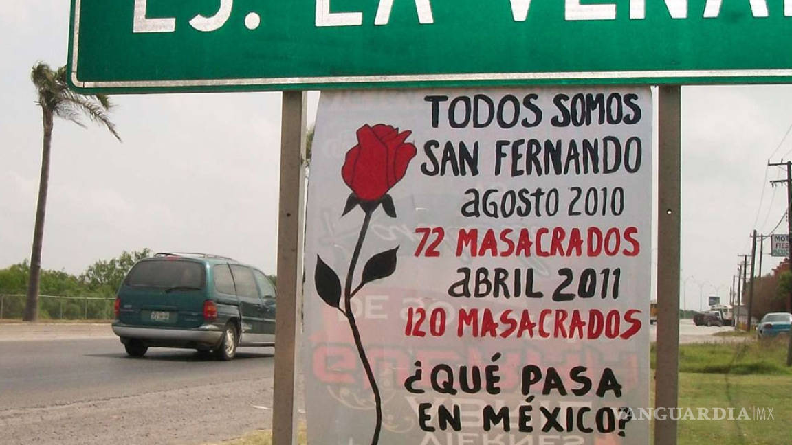A más de 5 años de la masacre de San Fernando, México no repara daño ni explica qué ocurrió
