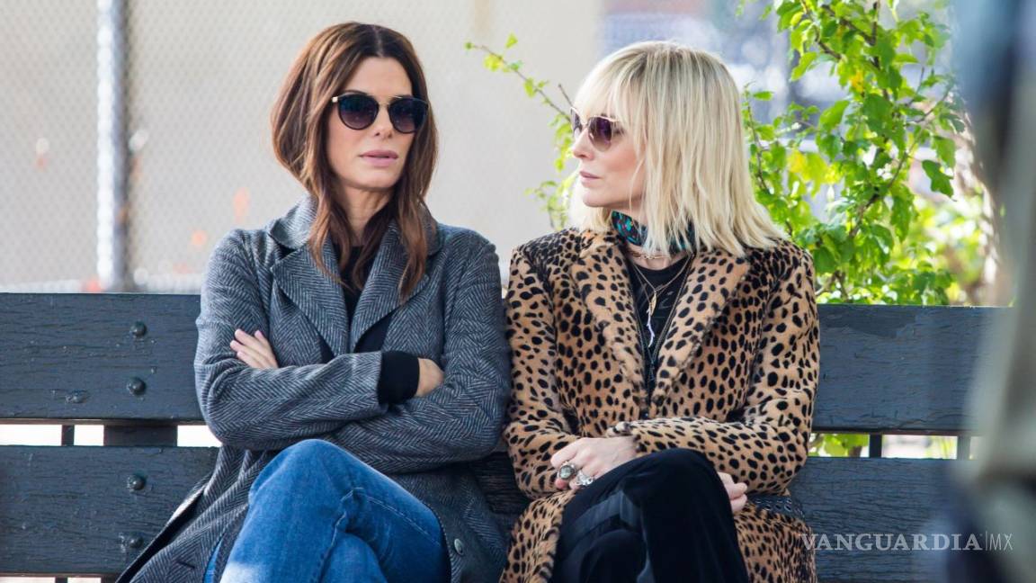 $!Rihanna, Cate Blanchett y Helena Bonham Carter en el set de ‘Ocean’s 8’