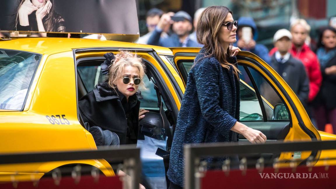 $!Rihanna, Cate Blanchett y Helena Bonham Carter en el set de ‘Ocean’s 8’