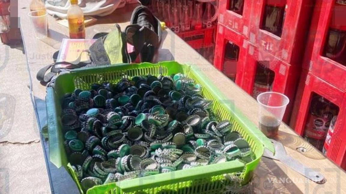 $!Los presuntos clonadores de este refresco ya tenían listos para su venta 2,340 litros de Coca-Cola falsificada