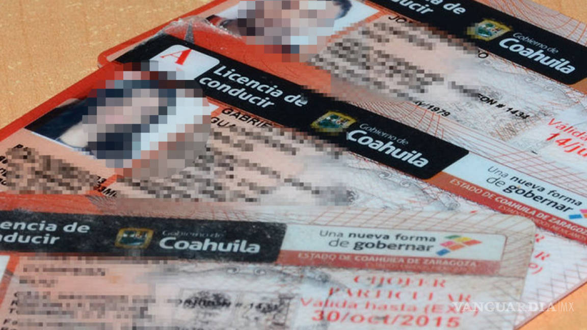 Tramitarán licencias de conducir en 200 pesos el viernes y sábado en Monclova
