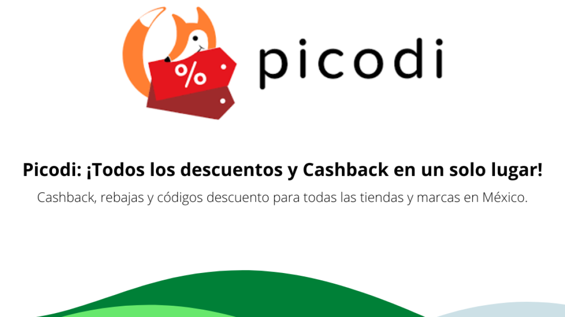 Servicio cashback de Picodi; recibe dinero por hacer compras en tiendas online