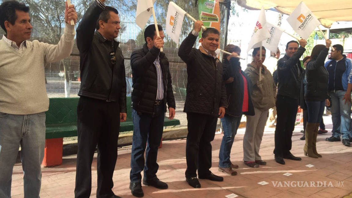 Miguel Riquelme inicia nuevo pozo de agua para Torreón
