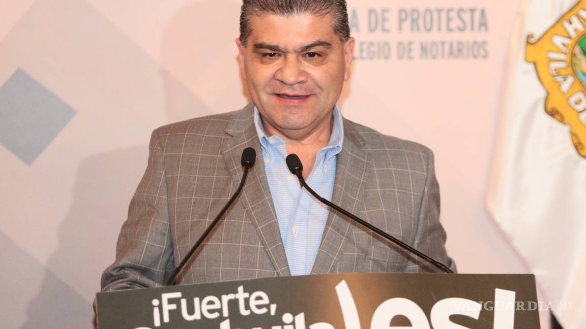 Miguel Riquelme anuncia creación de Centros de Gobierno para Saltillo y Torreón
