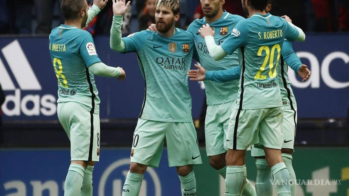 Messi salió inspirado en victoria del Barcelona