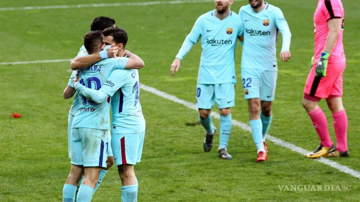 Barcelona impone récord de victorias y está listo para el Chelsea