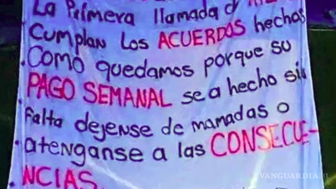 $!“Cumplan los acuerdos”, Los Chapitos amenazan a la Guardia Nacional en Sonora