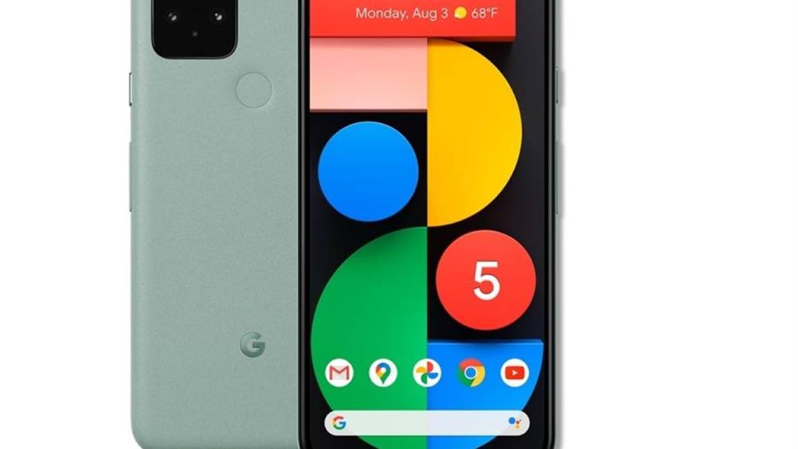Pixel 5, nuevo smartphone de Google tiene una pantalla de 6 pulgadas y es compatible con la red 5G