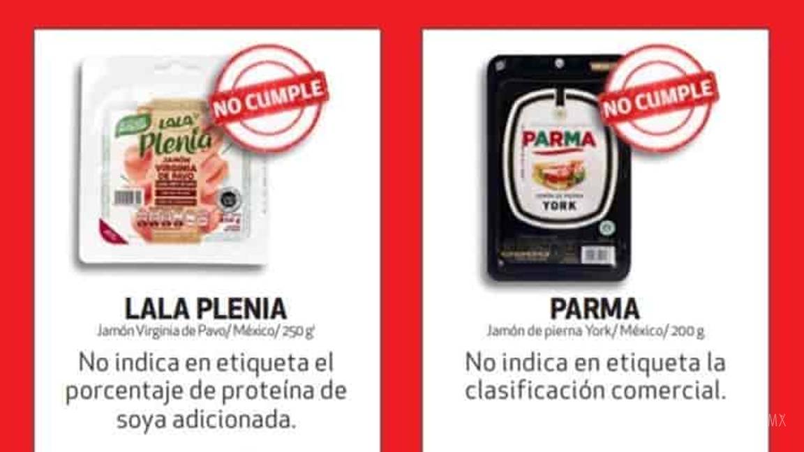 $!Jamón que no es jamón, estas marcas no dicen toda la verdad