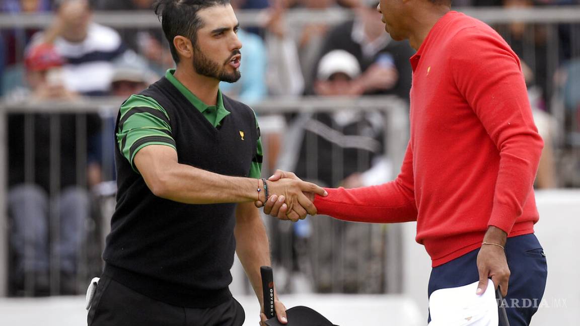 Tiger Woods vence al mexicano Ancer para ganar la Copa Presidentes