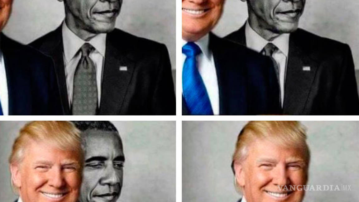 Trump ataca a Obama en Twitter con un meme del eclipse