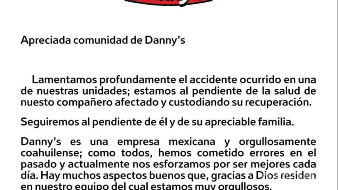 $!Convocan a marcha en Monclova; piden justicia para joven quemado en restaurante Danny’s