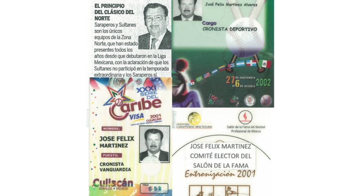 $!José Félix Martínez Álvarez, un inmortal de la crónica