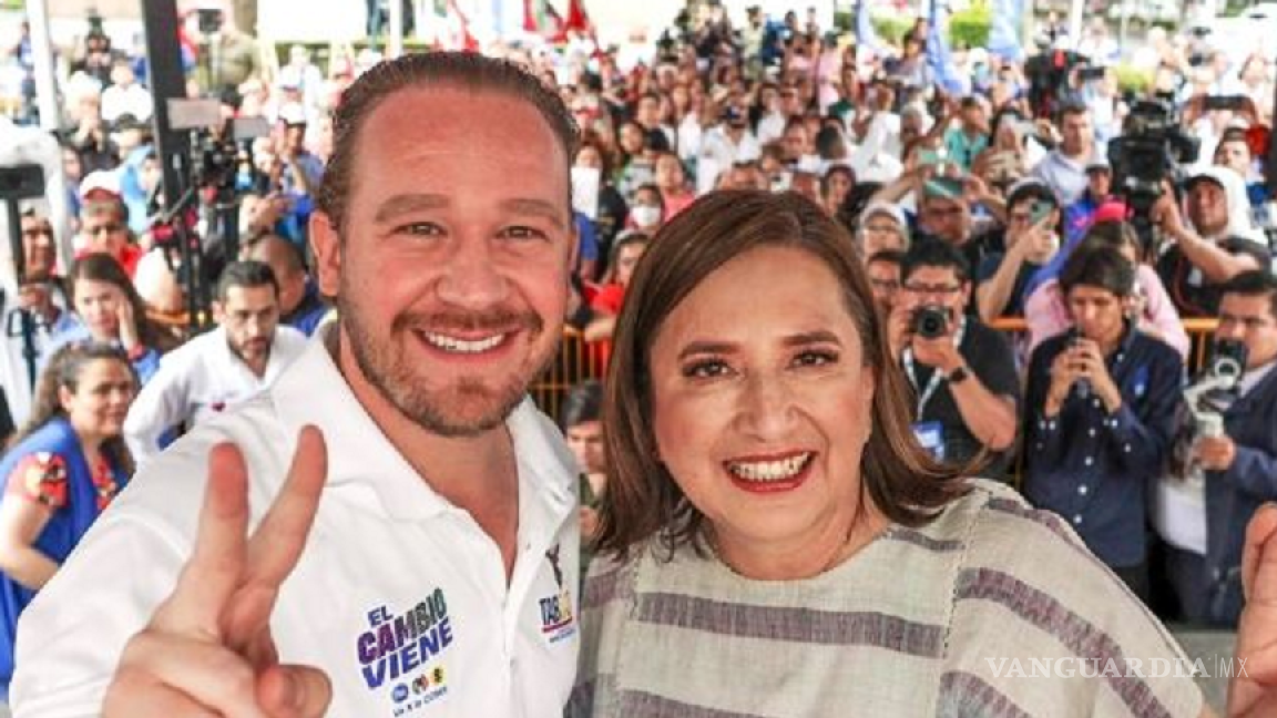 Gálvez y Taboada cerrarán campaña juntos, en el Zócalo, tras marcha de ‘marea rosa’