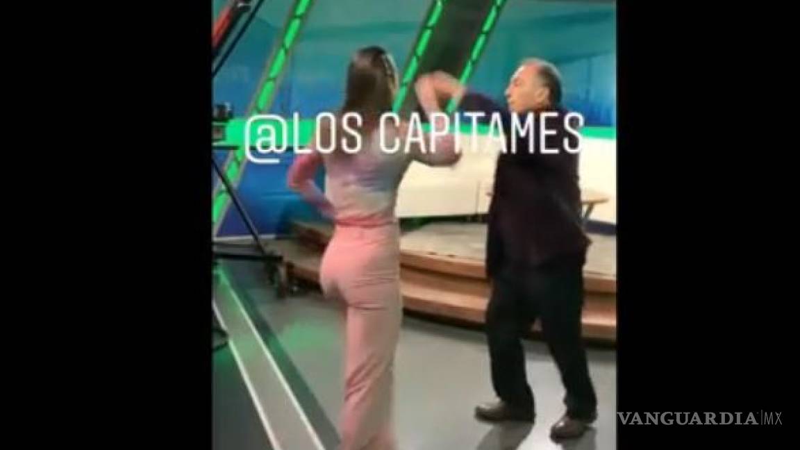 Así baila Mario Carrillo con comentarista de ESPN