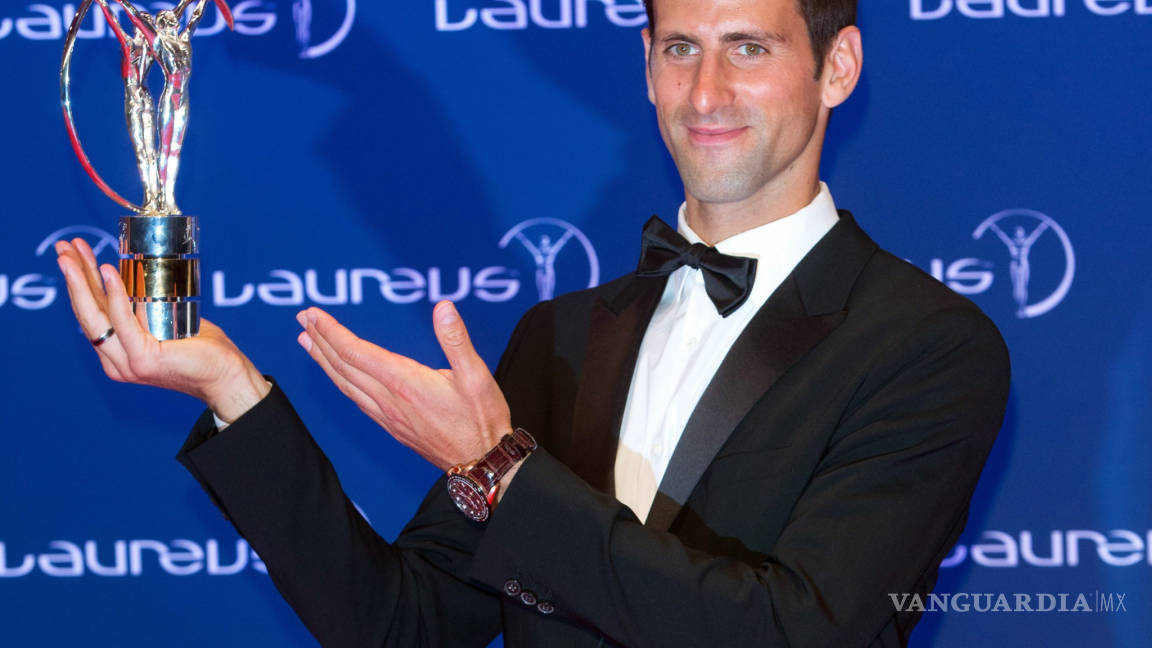 Djokovic por tercera vez gana el Premio Laureus al mejor deportista del año