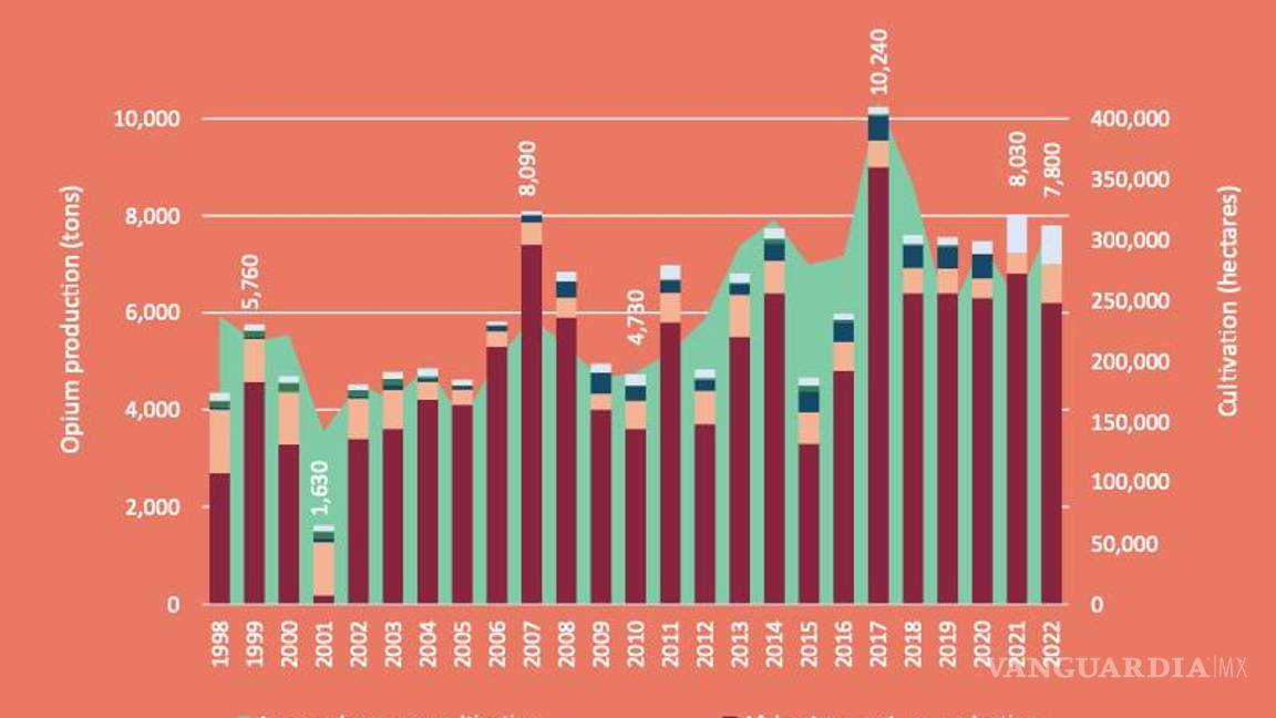 $!México es tercer lugar mundial en producción de opio