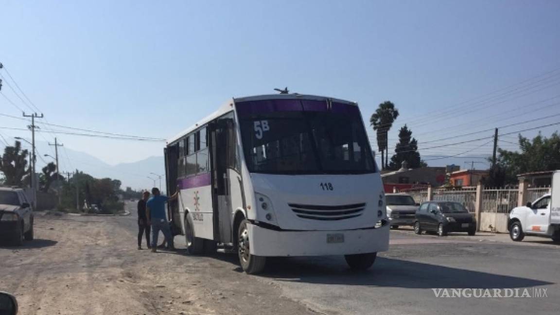 Dueño de concesión de ruta en Saltillo se saca seguro ‘de la manga’