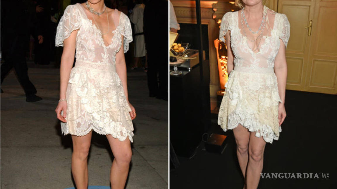 Kirsten Dunst recicla vestido y se ve espectacular
