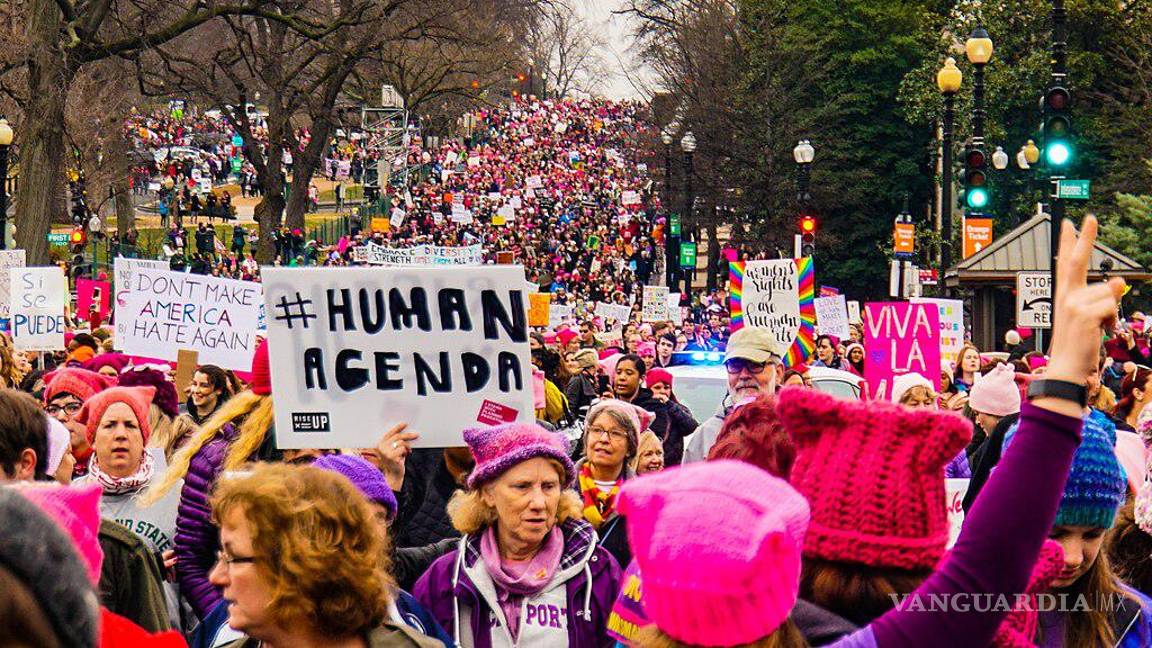 8M: Consignas contra Trump sobresalen en manifestaciones del Día de la Mujer en EU