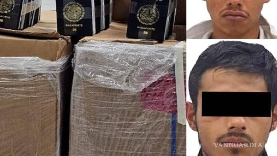 Caen dos con mil 328 pasaportes robados a SRE