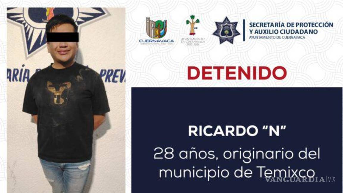 $!Hijo de exdiputada de Morena fue detenido por extorsión y vínculos criminales, en Morelos