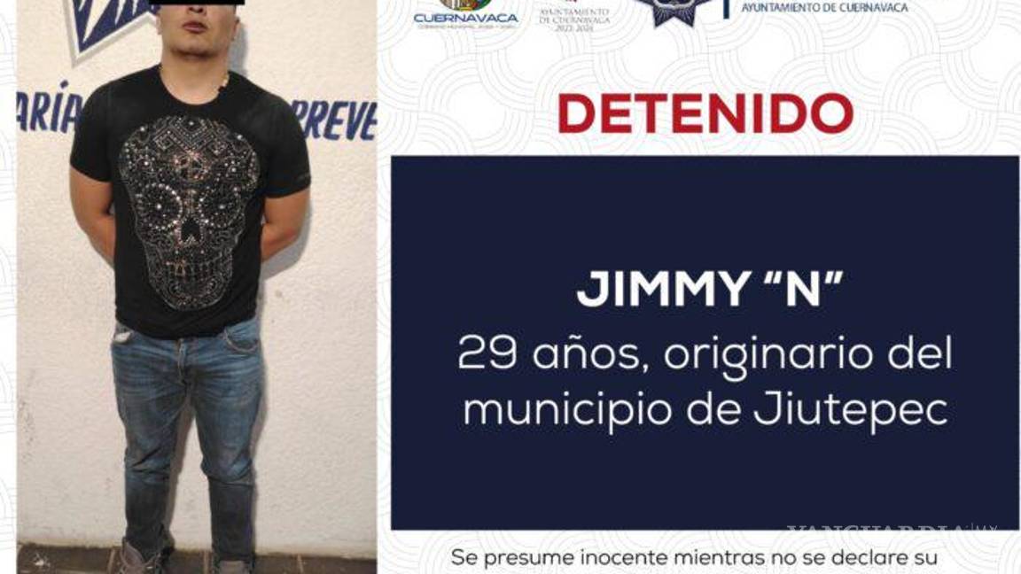 $!Hijo de exdiputada de Morena fue detenido por extorsión y vínculos criminales, en Morelos