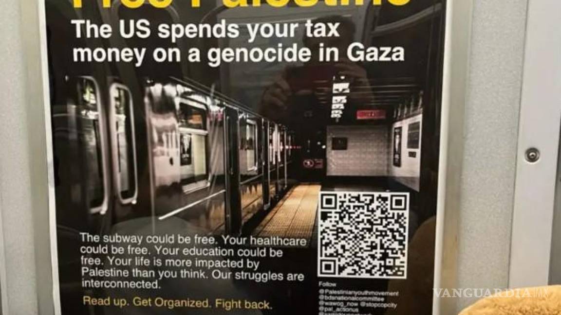 Plagan anuncios antiisraelíes los trenes del metro de NY