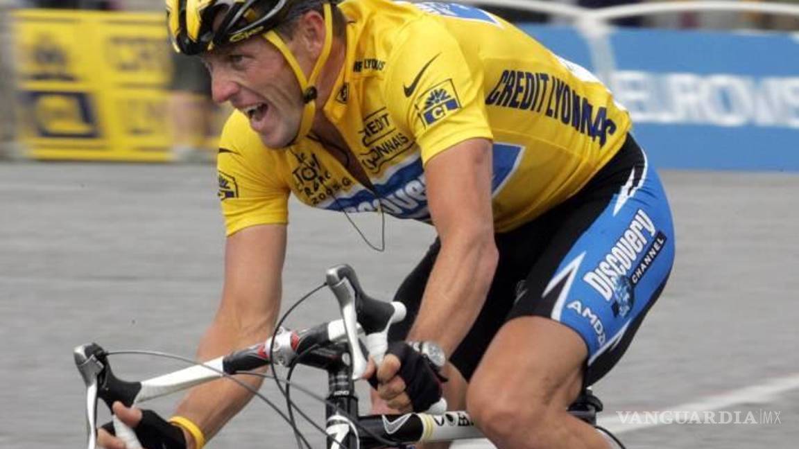 Arrivée et victoire d'étape pour Lance Armstrong