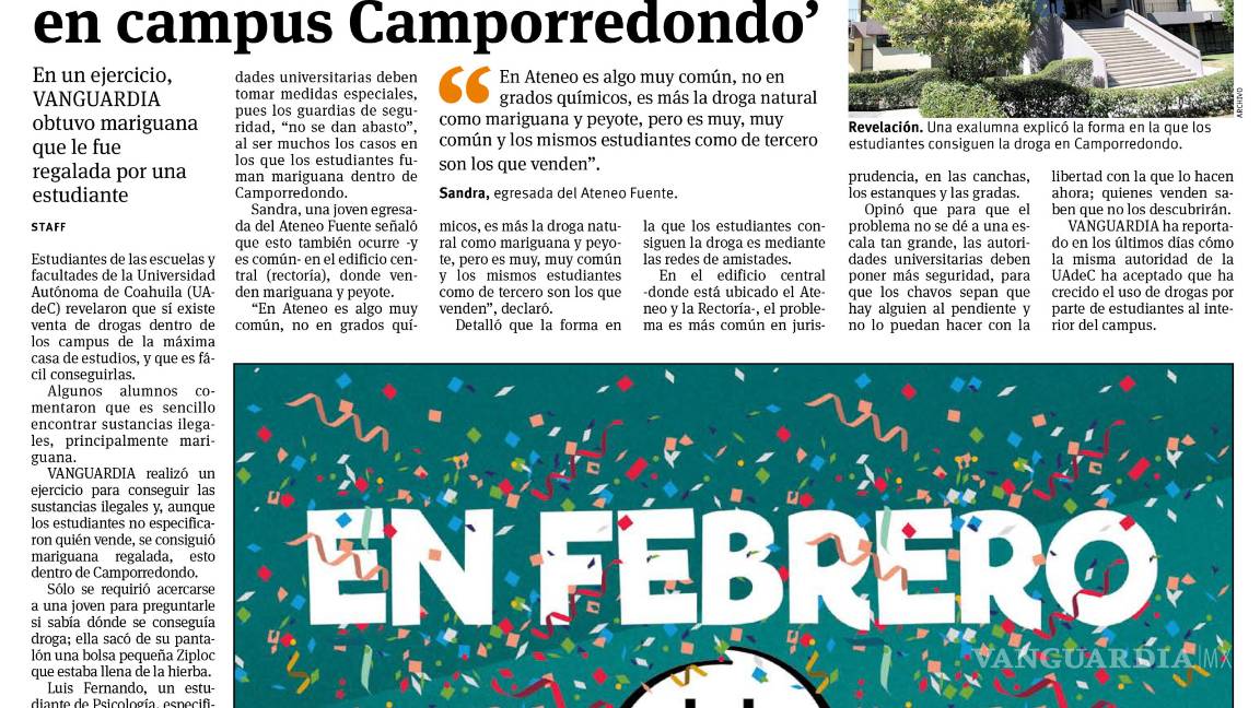 $!‘Cazan’ a vendedores de droga en escuelas privadas de Coahuila; narcomenudeo crece 157%