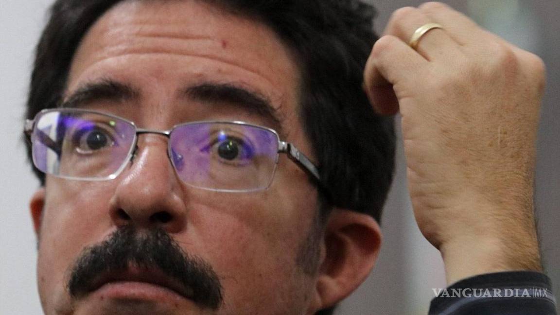 $!Pedro Salmerón en la presentación del libro El cambio democrático en México. Retos y posibilidades de la cuarta transformación. Cuartoscuro/Graciela López