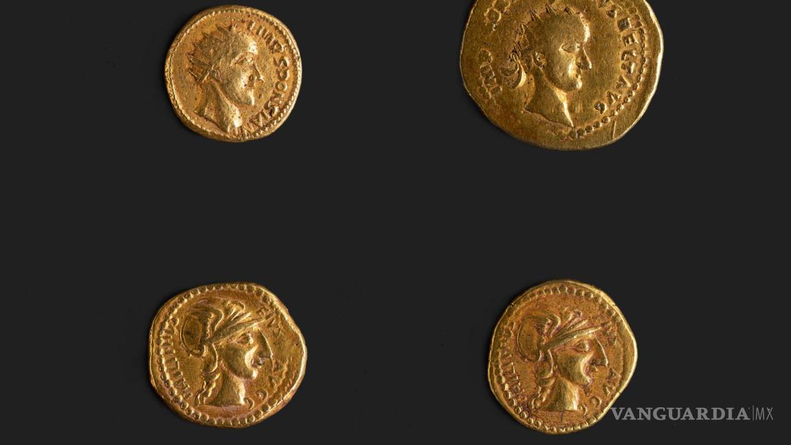 Cuatro monedas de oro descubiertas en Transilvania revelan la existencia del emperador romano Esponsiano
