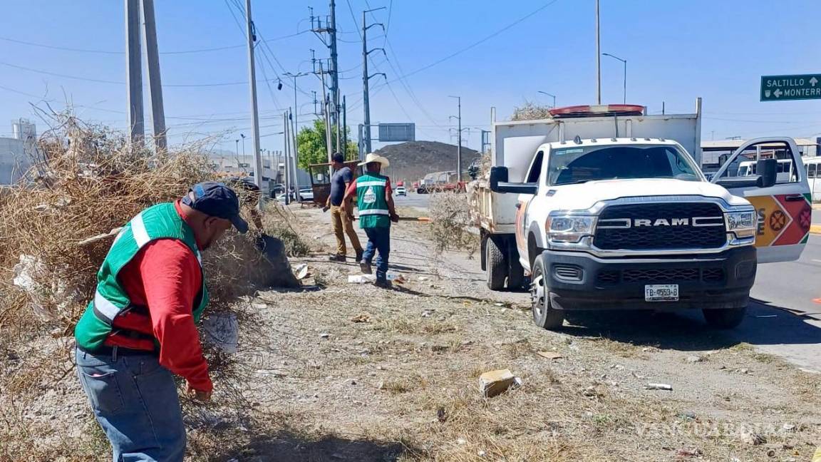 Empleo Temporal mejora espacios públicos y brinda oportunidades laborales en Ramos Arizpe