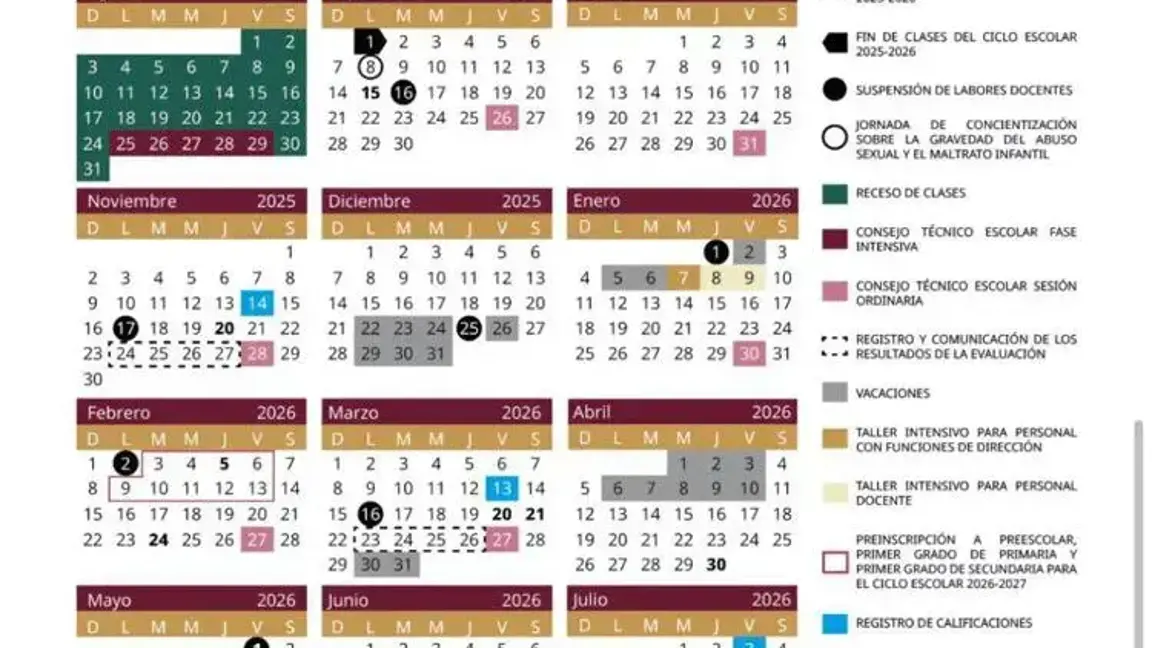 $!Estos son todos los días de descanso obligatorio en México para 2026 según la Ley Federal del Trabajo