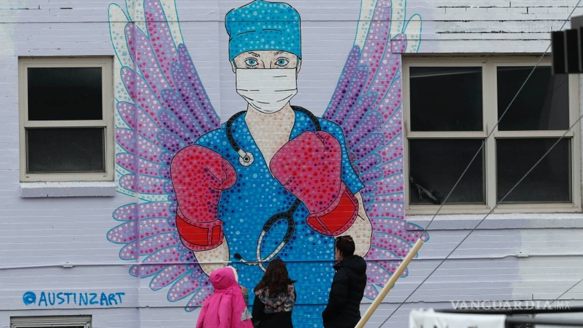 $!Coronavirus: Grafiteros de todo el mundo dan su propia batalla contra el COVID-19 y dan esperanzas a las personas