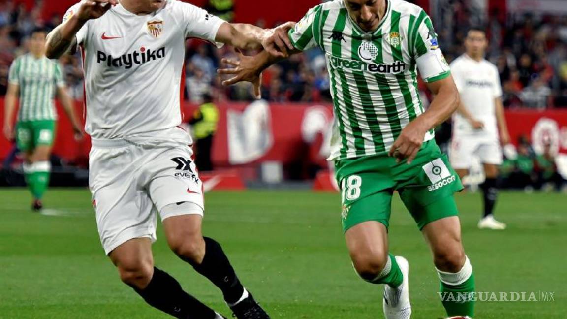 Sin Diego Lainez, de nueva cuenta y con Andrés Guardado como titular, el Real Betis cae ante el Sevilla