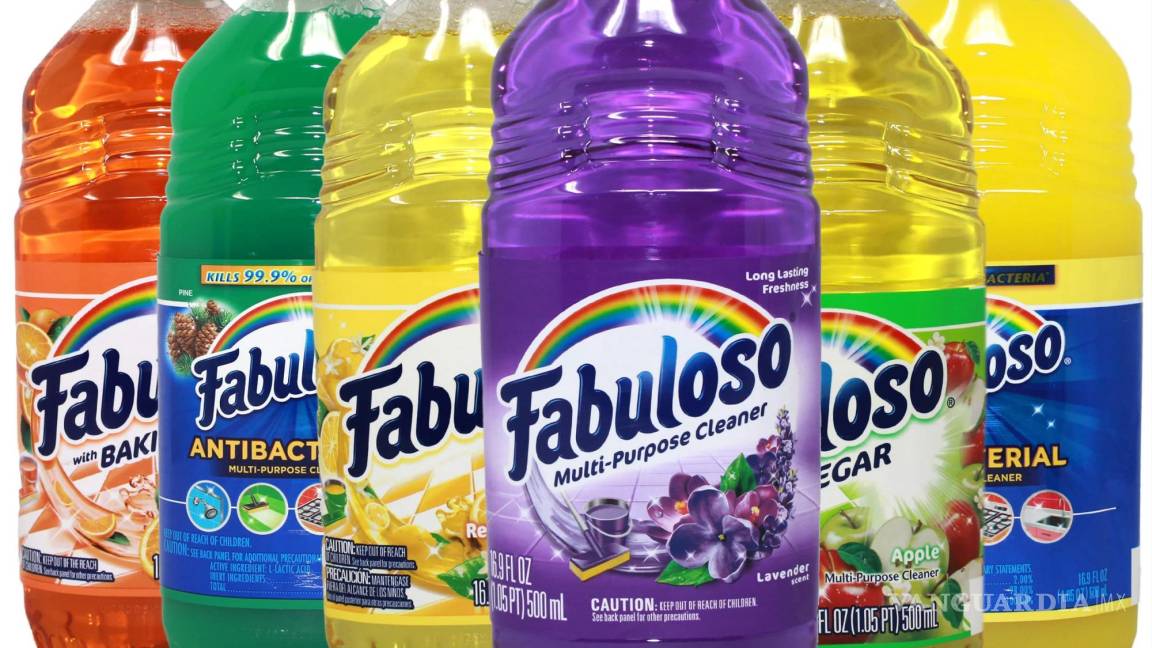 Detergentes ‘Fabuloso’ son retirados en EU, por riesgo de exposición bacterial