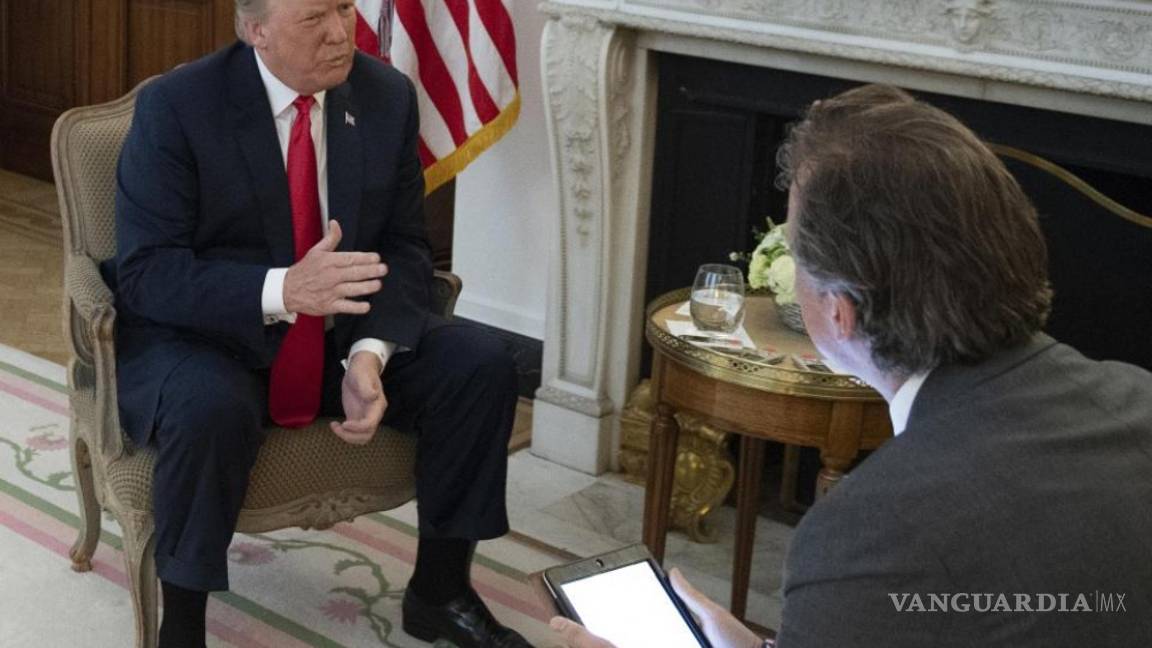 $!En entrevista con el diario The Sun Trump acusa a Theresa May de “destrozar” el Brexit